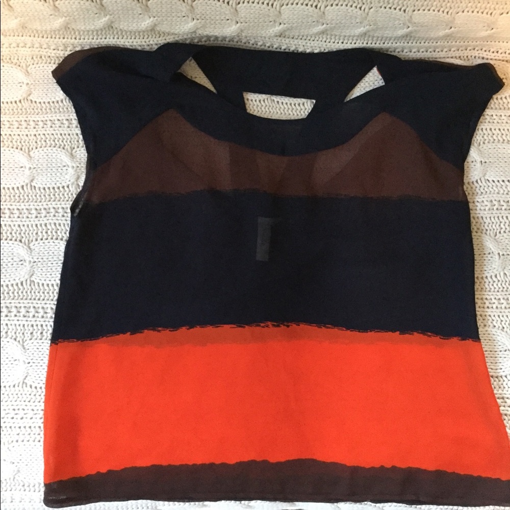 Shear summer top